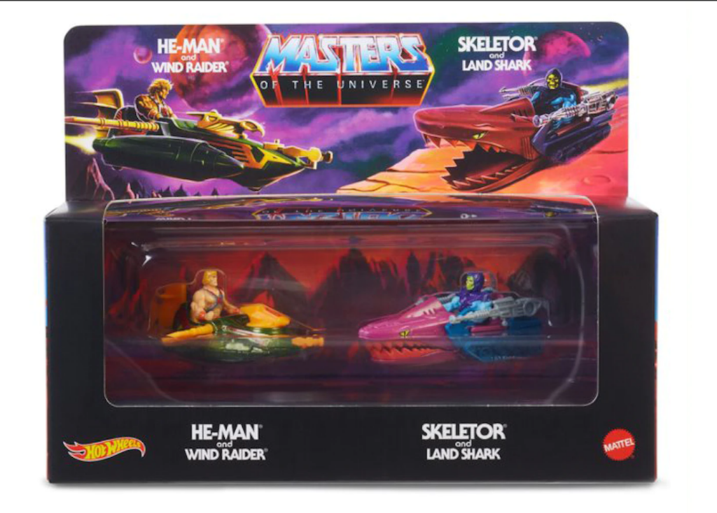 véhicules hot wheels de He-man et Skeletor