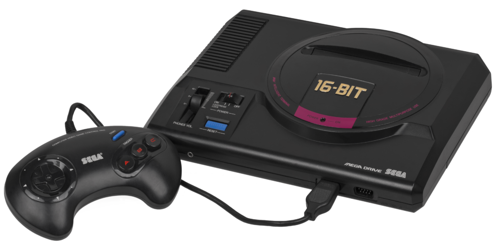 image du domaine public. Une mega drive 1